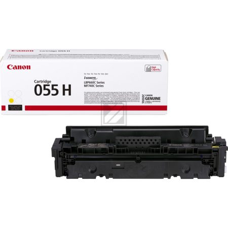 Canon Toner-Kartusche gelb HC (3017C002, 055H) – Bild 2