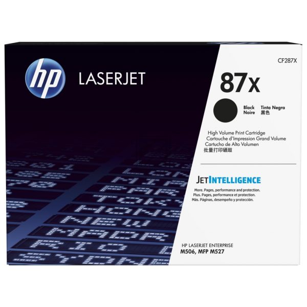 HP Toner-Kartusche Contract (nur für Vertragskunden) schwarz HC (CF287XH, 87X)