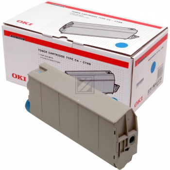 OKI Toner-Kit cyan (41963007, TYPE-C4)