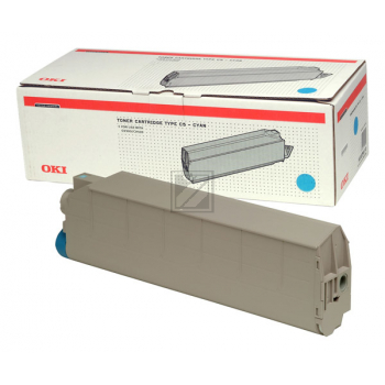 OKI Toner-Kit cyan (41963607, TYPE-C5)