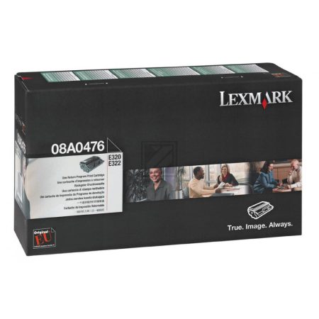 Lexmark Toner-Kartusche Prebate schwarz (08A0476) – Bild 3