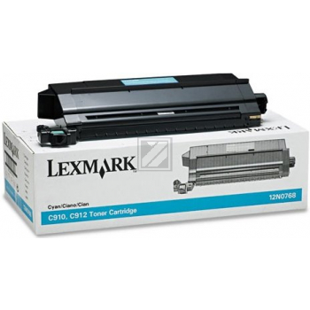 Lexmark Toner-Kartusche cyan (12N0768)
