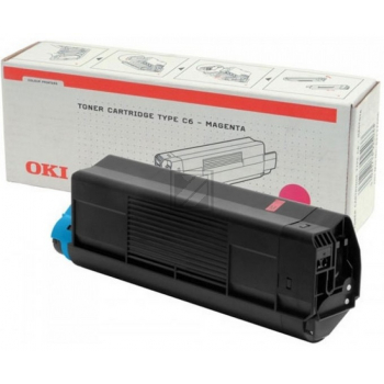 OKI Toner-Kit magenta HC (42127406, TYPE-C6) B-Ware