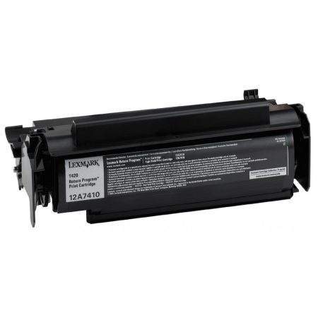 Lexmark Toner-Kartusche Prebate schwarz (12A7410) – Bild 2