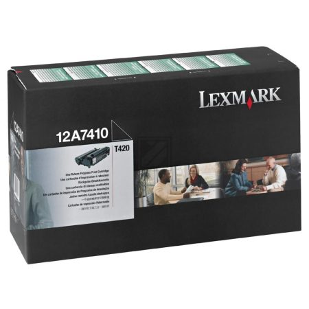 Lexmark Toner-Kartusche Prebate schwarz (12A7410) – Bild 3