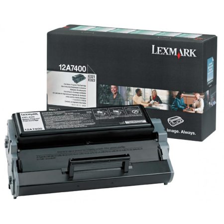 Lexmark Toner-Kartusche Prebate schwarz (12A7400)