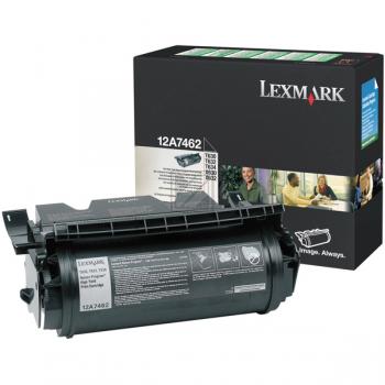 Lexmark Toner-Kartusche Prebate schwarz HC (12A7462)