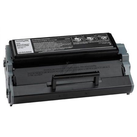 Lexmark Toner-Kartusche Prebate schwarz (12S0400) – Bild 2
