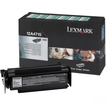 Lexmark Toner-Kartusche Prebate schwarz HC (12A4715)