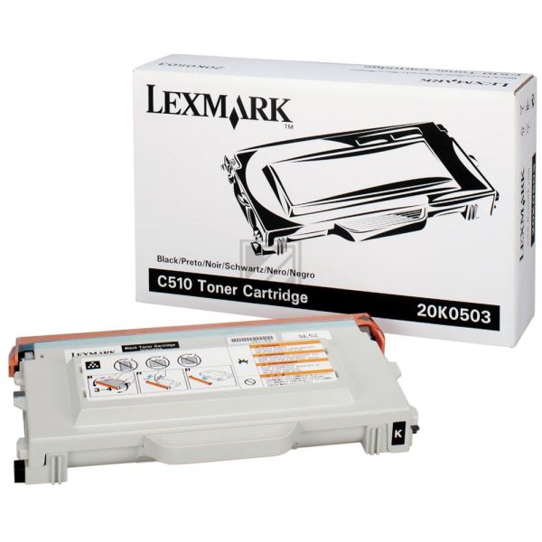 Lexmark Toner-Kartusche schwarz (20K0503)
