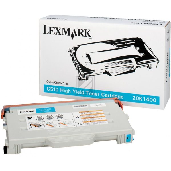 Lexmark Toner-Kartusche cyan HC (20K1400)