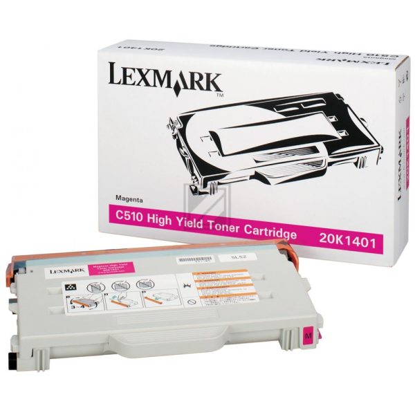 Lexmark Toner-Kartusche magenta HC (20K1401)