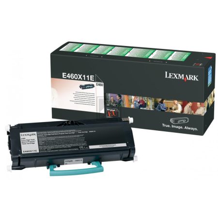 Lexmark Toner-Kartusche Return schwarz HC plus (E460X11E)