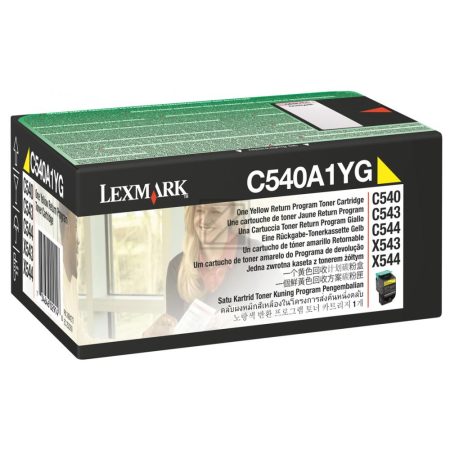 Lexmark Toner-Kartusche Prebate gelb (C540A1YG) – Bild 3