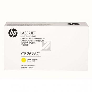 HP Toner-Kartusche Contract (nur für Vertragskunden) gelb (CE262AC, 648AC) C-Ware