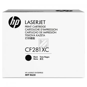 HP Toner-Kartusche Contract (nur für Vertragskunden) schwarz (CF281XC, 81XC)