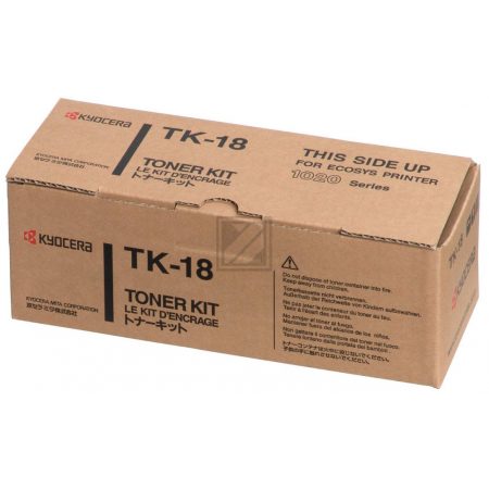 Kyocera Toner-Kit schwarz (1T02FM0EU0, TK-18) C-Ware – Bild 3