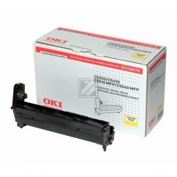 OKI Fotoleitertrommel gelb (42126670)