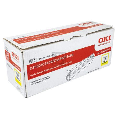 OKI Fotoleitertrommel gelb (43460205) C-Ware – Bild 3