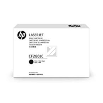 HP Toner-Kartusche Contract (nur für Vertragskunden) schwarz HC (CF280JC, 80J)