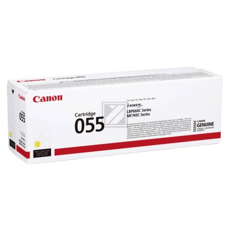 Canon Toner-Kartusche gelb (3013C002, 055) – Bild 2