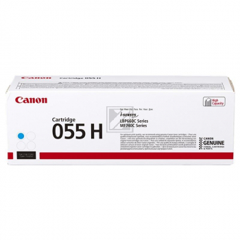 Canon Toner-Kartusche cyan HC plus (3019C004, 055H)