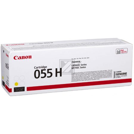 Canon Toner-Kartusche gelb HC plus (3017C004, 055H) – Bild 2