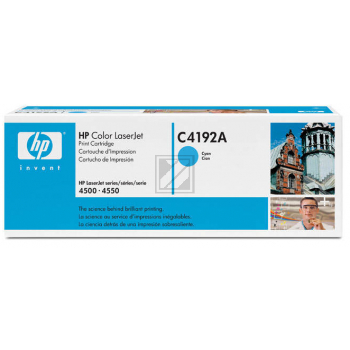 HP Toner-Kit cyan (C4192A, 640A) B-Ware