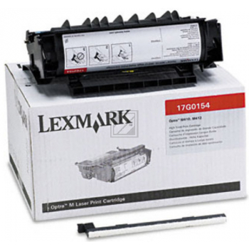 Lexmark Toner-Kartusche schwarz HC plus + (17G0154)