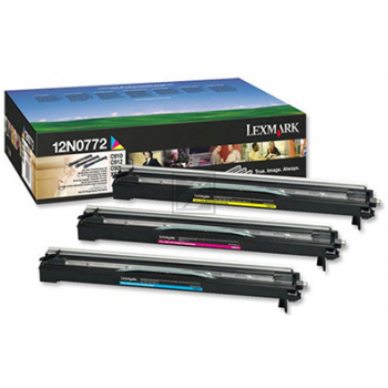 Lexmark Fotoleitertrommel gelb, magenta, cyan (12N0772)