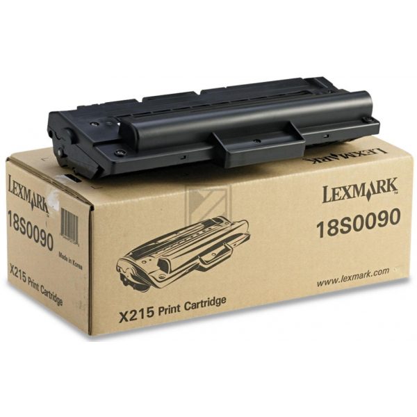 Lexmark Toner-Kartusche schwarz (18S0090)