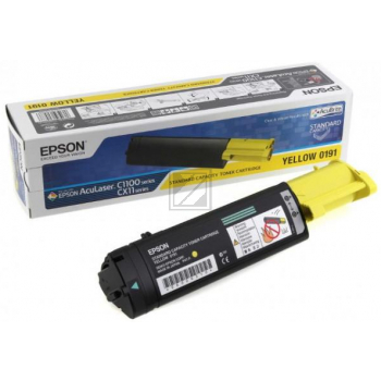 Epson Toner-Kartusche gelb (C13S050191, 0191)