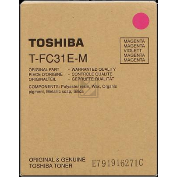 Toshiba Toner-Kit magenta (6AG00002001, T-FC31EM)