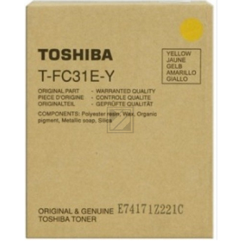 Toshiba Toner-Kit gelb (6AG00002002, T-FC31EY)