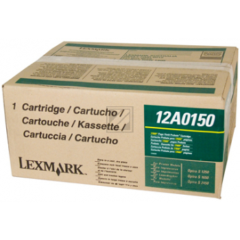 Lexmark Toner-Kartusche schwarz HC (12A0150)