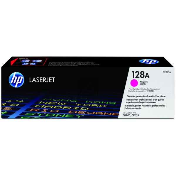 HP Toner-Kartusche magenta (CE323A, 128A) B-Ware