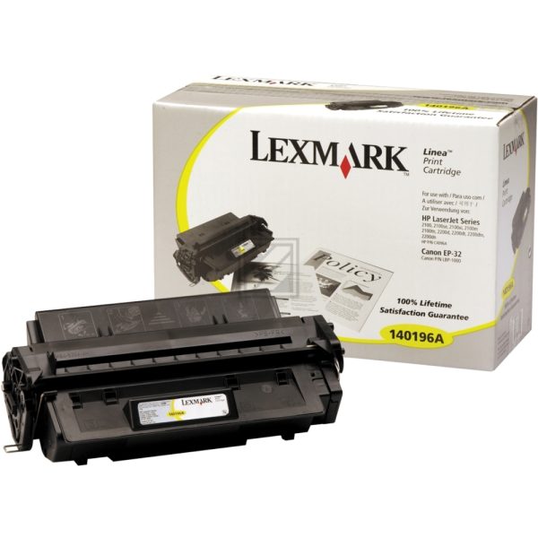 Lexmark Toner-Kartusche schwarz (140196A) ersetzt 96A, EP-32