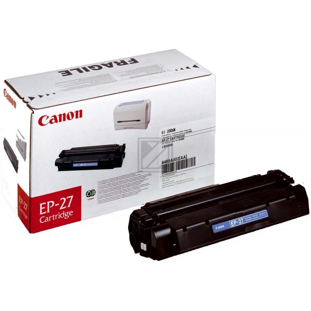 Canon Toner-Kartusche schwarz (8489A002, EP-27) B-Ware