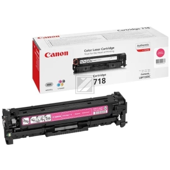 Canon Toner-Kartusche magenta (2660B002, CL-718M)