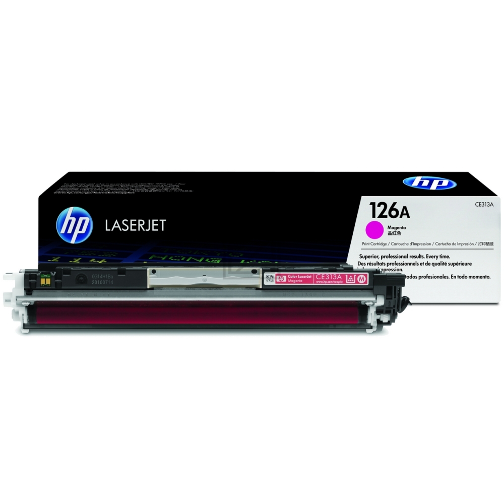 HP Toner-Kartusche magenta (CE313A, 126A)