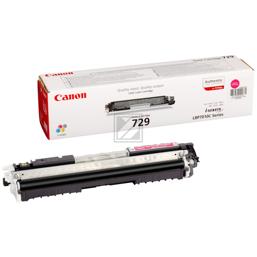 Canon Toner-Kartusche magenta (4368B002, 729)