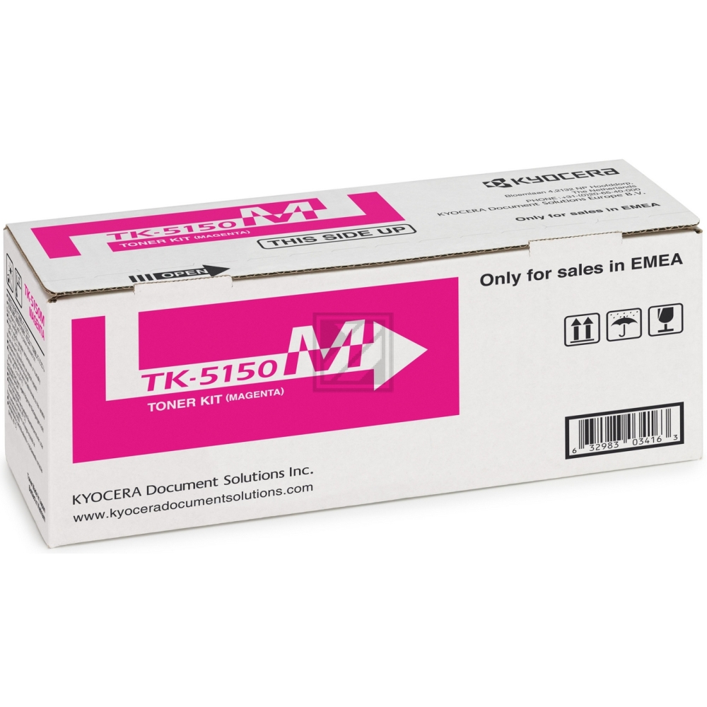 Kyocera Toner-Kit magenta (1T02NSBNL0, TK-5150M) – Bild 2