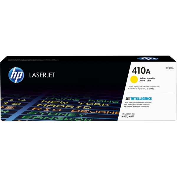 HP Toner-Kartusche gelb (CF412A, 410A) C-Ware